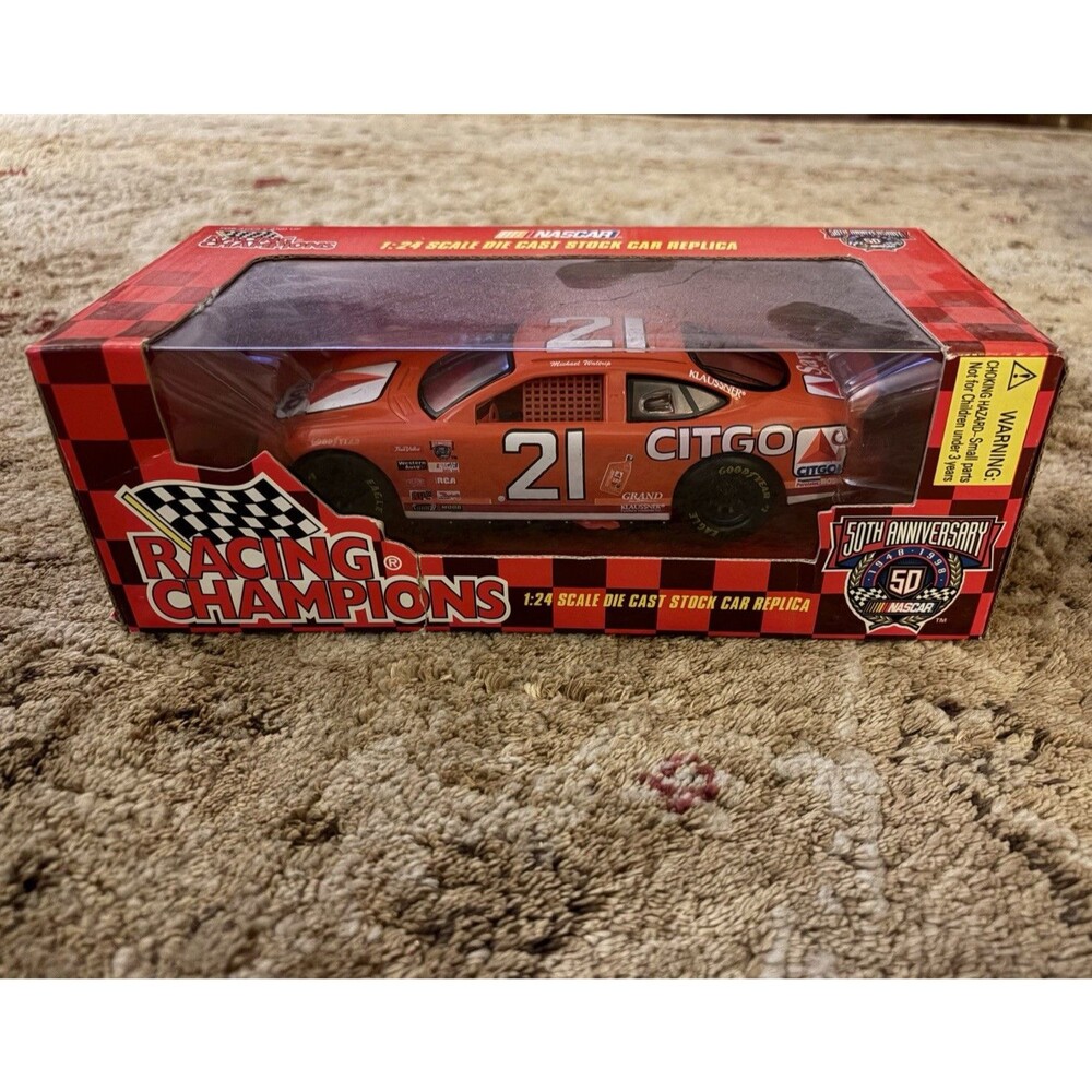 Racing Champions 1:24 Pontiac CITGO #21 NASCAR 50th Anniversary NIB